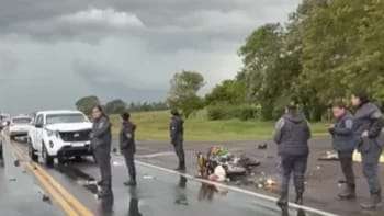 Dos personas murieron en un accidente de tránsito en la Ruta 12